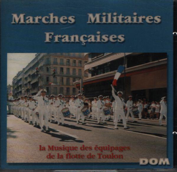Artistes Divers - Marches militaires françaises, la musique de l'équipage de la flotte de toulon Bon état -  reconditionné disponible sur Label Emmaüs